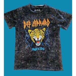 Def Leppard High ‘n’ Dry Shirt XL READ MEASUREMENTS
